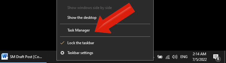 Task Manager - Shinemat