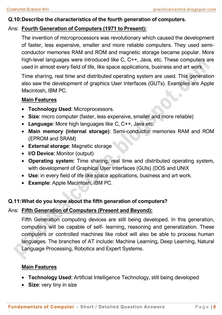 fundamentals-of-computer-short-and-detailed-question-answers-computer-science-9th-notes