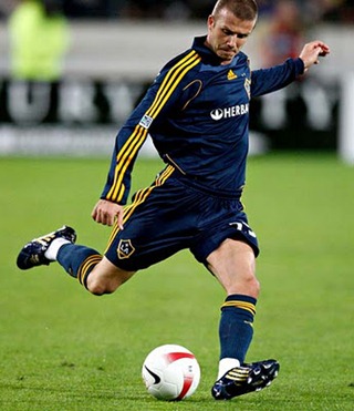 David Beckham, soccer player