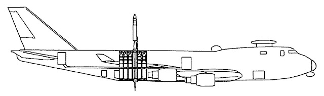 Вертикальный запуск ракеты с самолета - схема