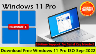 Download Free Windows 11 Pro ISO Sep-2022