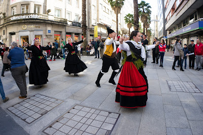 Spanish dancing