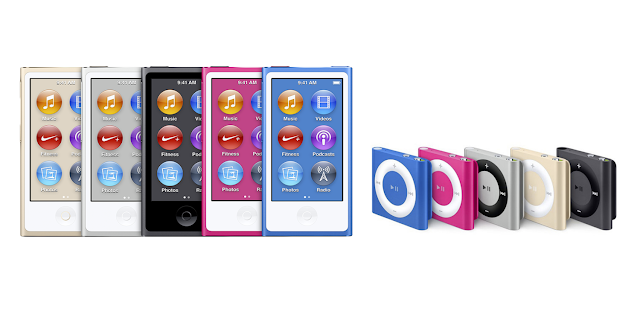 Apple discontinues iPod nano and shuffle