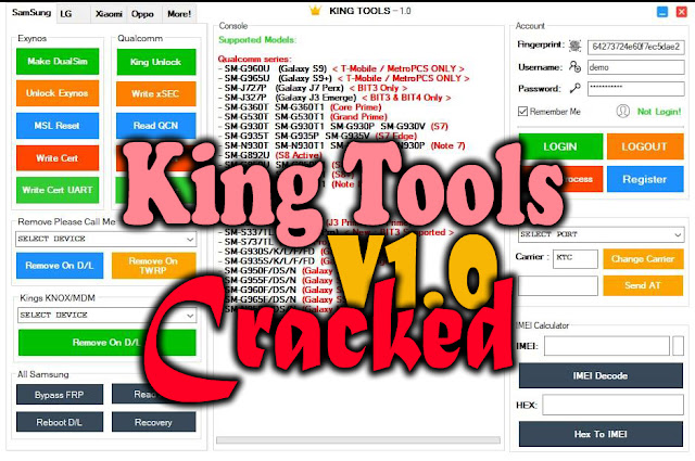 King Tools v1.0 Crack Full Working Without Activation Free Download