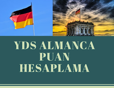 YDS ALMANCA PUAN HESAPLAMA