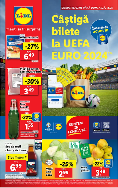 LIDL Catalog - Brosura 5-11.05 2024→  EURO 2024 | Lidl Plus | Super Weekend