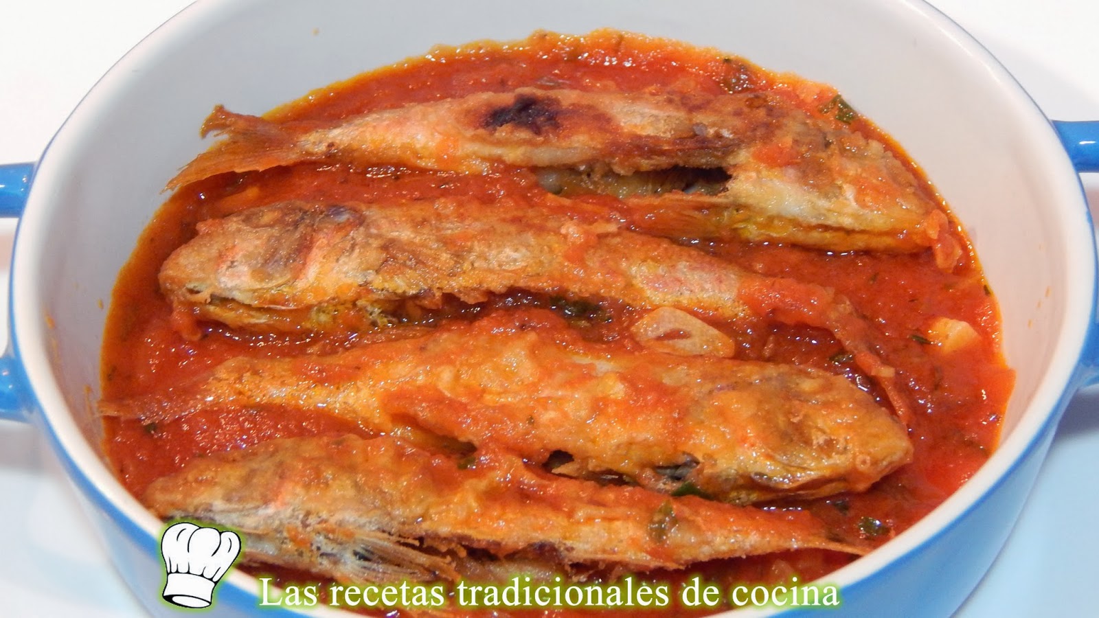 Receta de salmonetes a la Griega