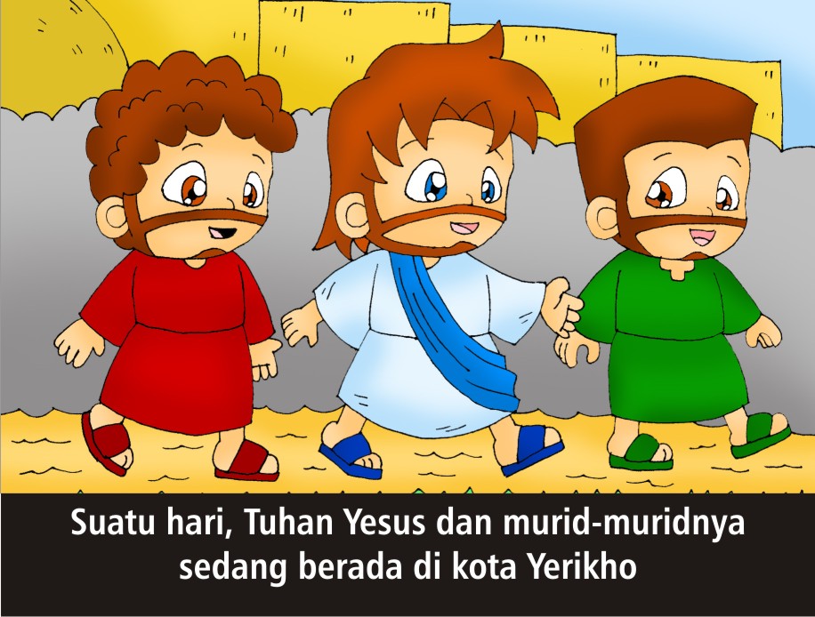 Komik Alkitab Anak: Tuhan Yesus Menyembuhkan Bartimeus
