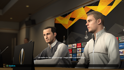 PES 2019 UEFA Champions League & Europa League Press Room