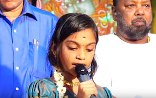 Sanjuktha Jayan Singing At Malayalapuzha Thombil Kottaram