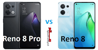 مقارنة بين أوبو Reno 8 و Reno 8 Pro