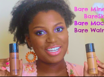 Bare Minerals Bare Skin Brightening Serum in Bare Mocha (20) and Bare Walnut (18)
