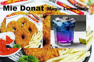 Resep Masakan: Donat Indomie dan Minuman Magic Lemonade paling enak