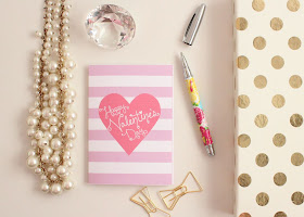 "Happy Valentine's Day" Printable Valentine's Day Cards by Jessica Marie Design
