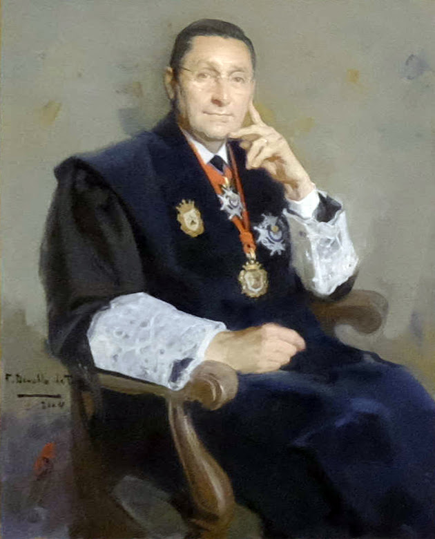 Nielson Sánchez Stewart, Félix Revello de Toro, Revello de Toro, Pintores Malagueños, Retratos de Revello de Toro, Nielson Sánchez, Pintor español, Pintores de Málaga, Pintor Revello de Toro, Sánchez Stewart