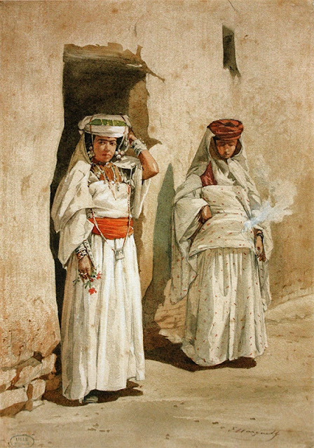 Femme des Ouled Naïls, vers 1873-1880 - Émile Marquette