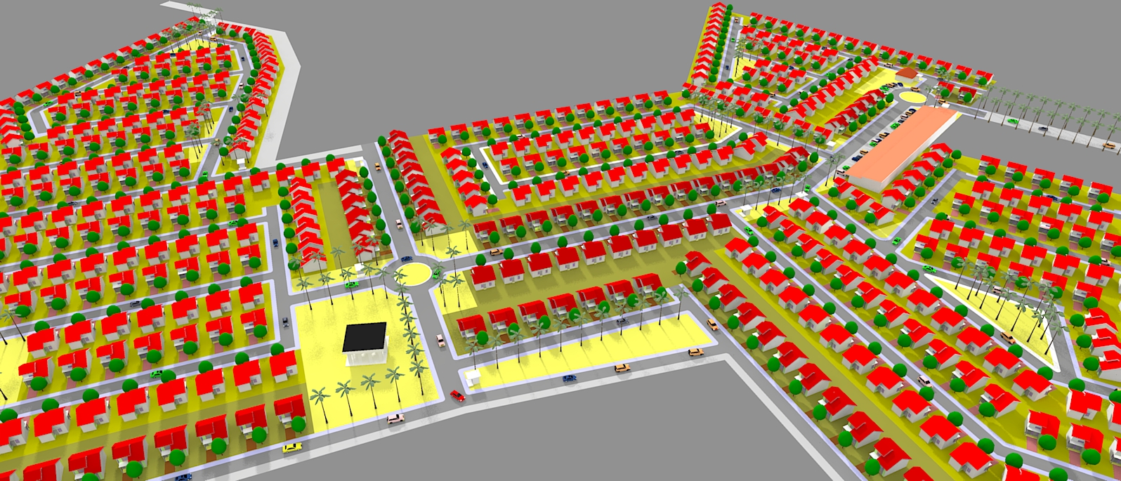 Rumah Pegawai Negeri  Jasa Pembuatan Site Plan