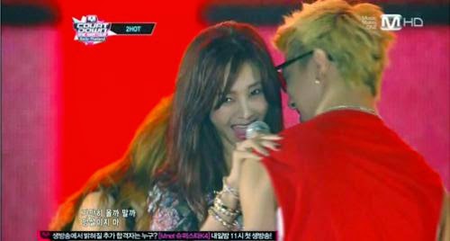 G Na Seduces B A Ps Bang Yong Gook During Collaboration Performance