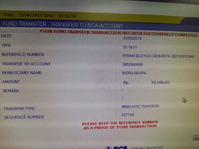 Hasil gambar untuk online shop transaction proof