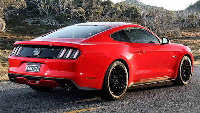 Ford Mustang GT rear Hd image