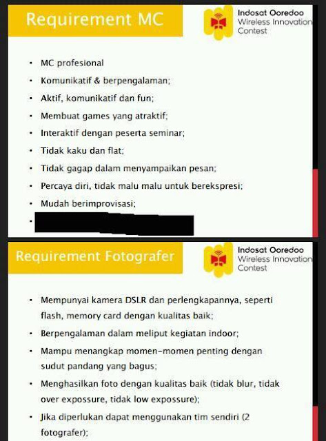 Informasi yang bisa diseuaikan dengan kemampuan anda yang nantinya bisa dicocokkan dengan CV anda._putrighaly.blogspot.com