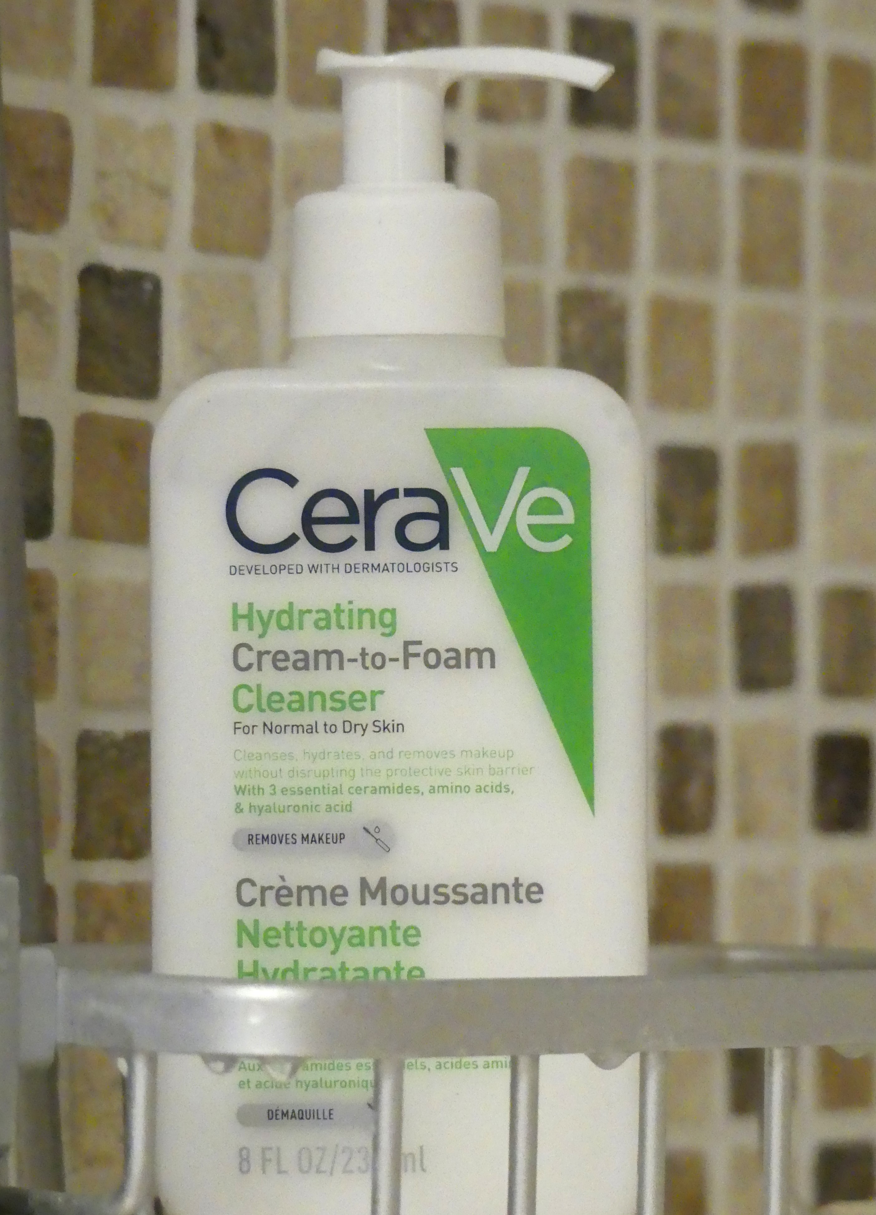 Crème moussante CeraVe