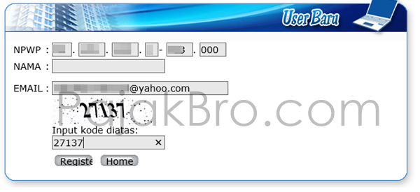 Cara Daftar eBilling Pajak Online