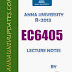 EC6405 Control System Engineering Cs Lecture Notes and Question Bank - 2 mark with answers 