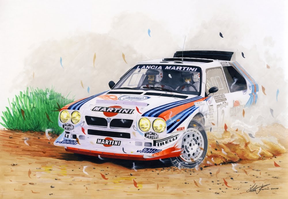 Markku Alen in Lancia delta S4