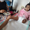 Tak Miliki Biaya Berobat, Bunga yang Kakinya Diamputasi Hanya Bisa Terbaring Di rumah
