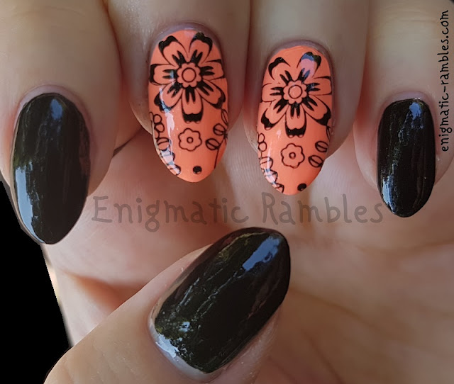 neon-floral-nails