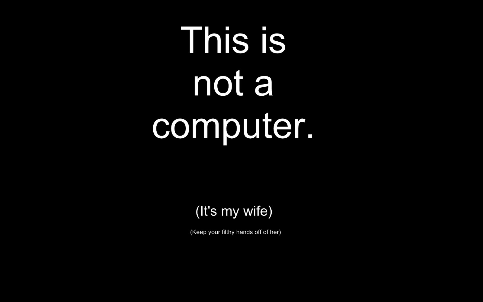 Funny Computer Wallpaper