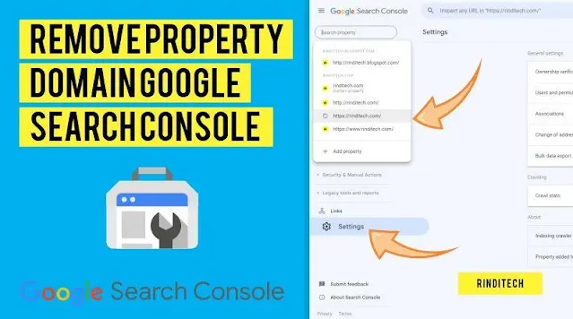 How to Remove a Property Domain from Google Search Console Account