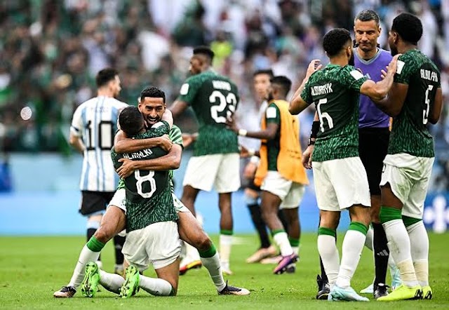 The First Shocker of 2022 FIFA World Cup, Underdogs Saudi Arabia beat Messi's Argentina in Group C Opener