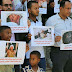 وقفة احتجاجية بتعز تنديدا بجرائم مليشيات الحوثي والمخلوع وصمت المجتمع الدولي