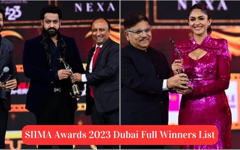 SIIMA Awards 2023 Dubai Full Winners List - Jr Ntr - Mrunal Thakur - News Namkeen