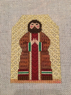 carol dupree needlepoint nativity joseph