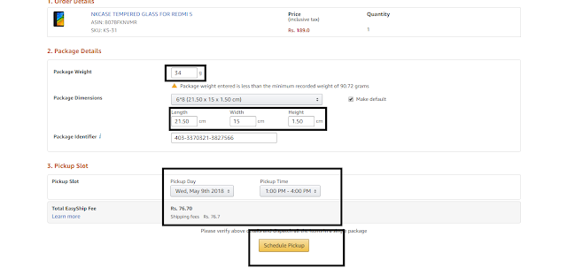 how to process order on amazon