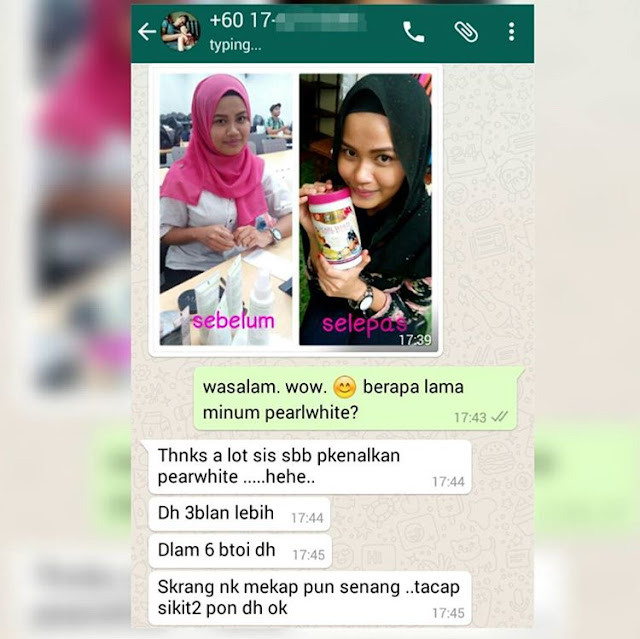 Testimoni Pearl White Putih Mulus