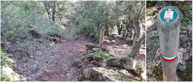 Poblet a Prenafeta, GR-175, corriol entre l'ermita de Sant Joan de la Muntanya i Montblanc