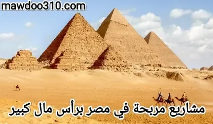 مشاريع مربح في مصر برأس مال كبير