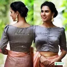 Blouse Design Cutting - Blouse Design Pick 2023 - Blouse Sleeve Design Pick 2023 - Bangladeshi Blouse Designs - Blouse Designs - NeotericIT.com - Image no 15