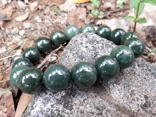 Gelang Manik Giok Jadeite Jade Type A Natural No Treatment JDT011