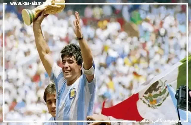 دييجو مارادونا افضل لاعب في نهائي كاس العالم 1986