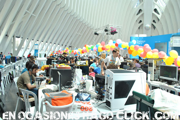 Fotos Campus party 2011 agora valencia campuseros entorno españa