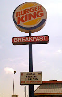 In 2009, a Burger King store in Memphis, Tennessee, put up a sign reading “Global warming is baloney”.