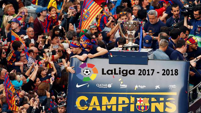 Hasil Lengkap La Liga Spanyol : Barcelona Juara Liga Spanyol 2017-2018