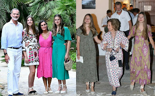 Spanish royal family summer in Mallorca 2023