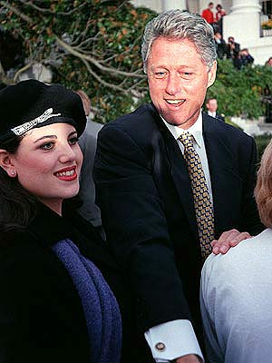 monica lewinsky and bill clinton. clinton monica lewinsky,