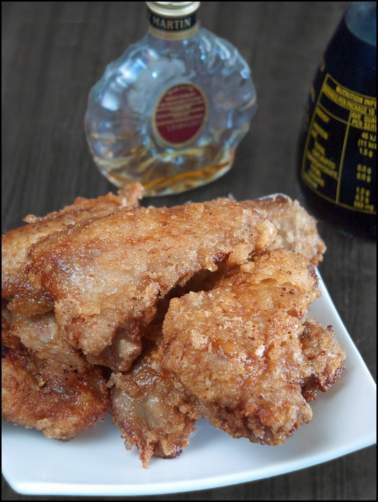 KitchenTigress: XO Cognac Fried Chicken Wings